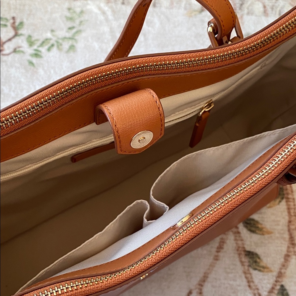 Marc Jacobs Brown Leather Tote Bag - Picture 3 of 11